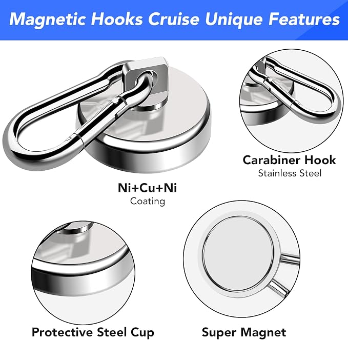 LOVIMAG Magnetic Hooks Carabiner - Image 4