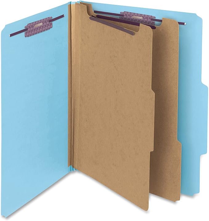 Smead Pressboard Classification File Folder by SMEAD