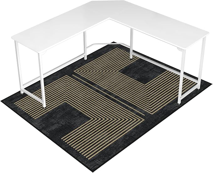 Office Chair Mat for Hardwood Floor&Tile Floor, Under Desk Rug for Rolling by LreedyMat