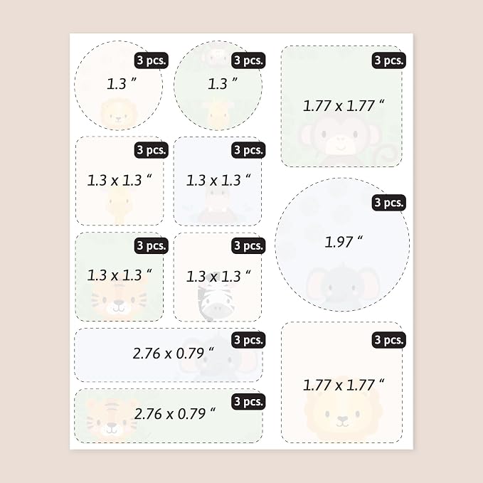 Large Name Labels for Kids - Image 5