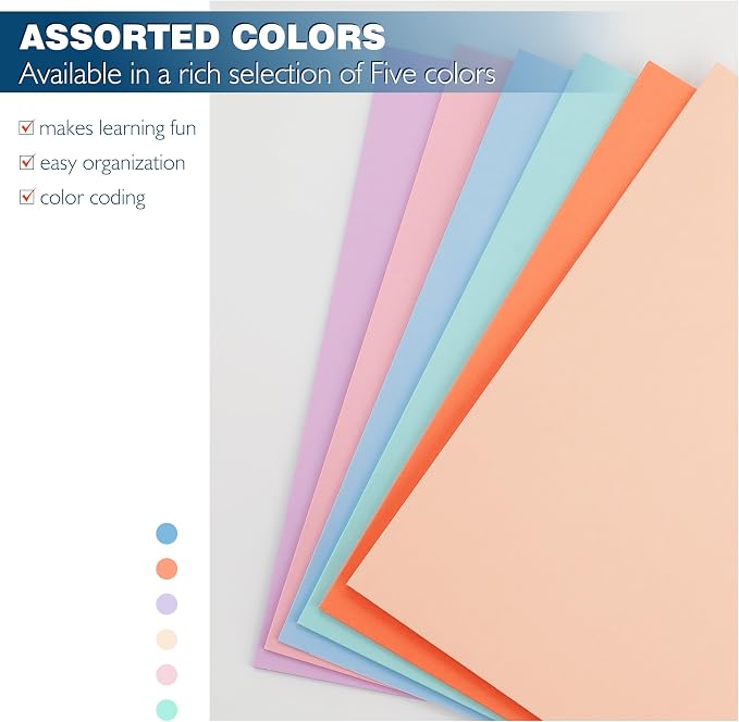 pmybupo 50Pack Ish Green Folders - Image 5