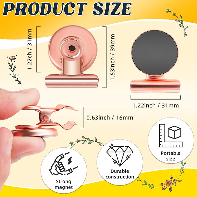 GRTARD 12-Pack Magnetic Clips - Image 2