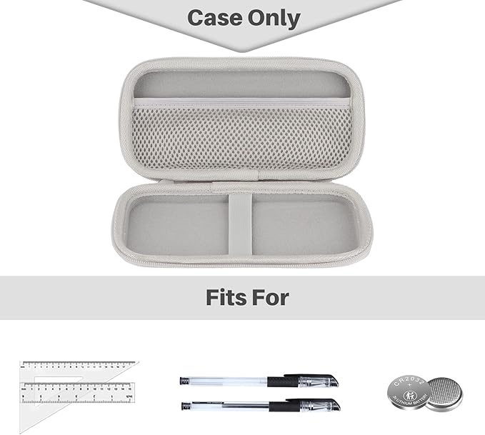 Hard Case Replacement for Texas Instruments TI-30XIIS TI-30XS TI-30Xa TI-36X Pro Scientific Calculator Case Only(Off White Case)-DeskLoop Office