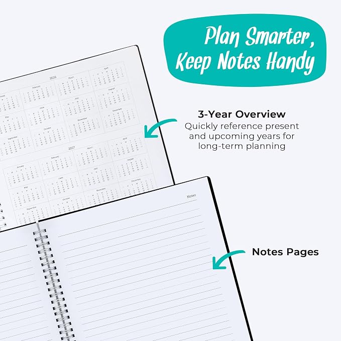 WallDeca Appointment Planner 2026, Agenda Planner - Image 5
