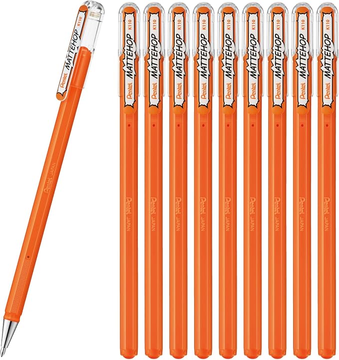 Pentel Color Ballpoint Pen, Matte Hop by PentelofAmerica