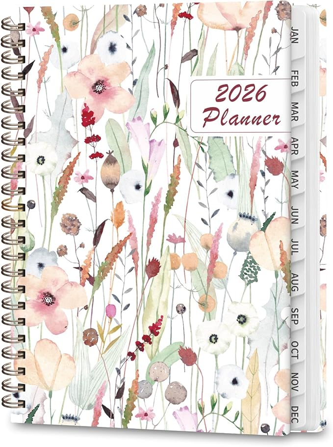 2026 Planner, Weekly and Monthly Calendar Academic Planner, Jan 2026 by VALOME