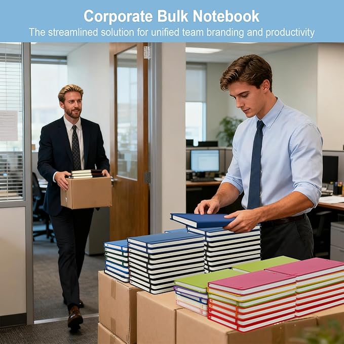 ViVin Lined Journal Notebooks for Professional Office Work, 192 Pages, Medium - Image 5