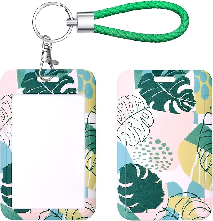 ID Card Badge Holder Key Chain by SHININGEYES