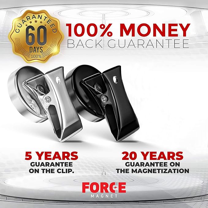 Magnetic Clips Heavy Duty 10 Pack | Strong Force Magnet Clips - Image 6
