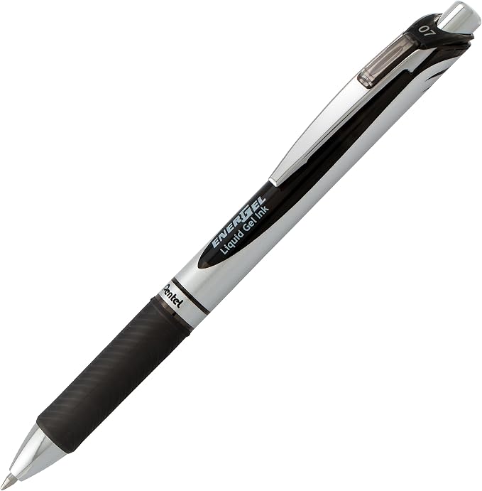Pentel EnerGel RTX Retractable Liquid Gel Pen, Medium Line, Metal Tip - Image 2
