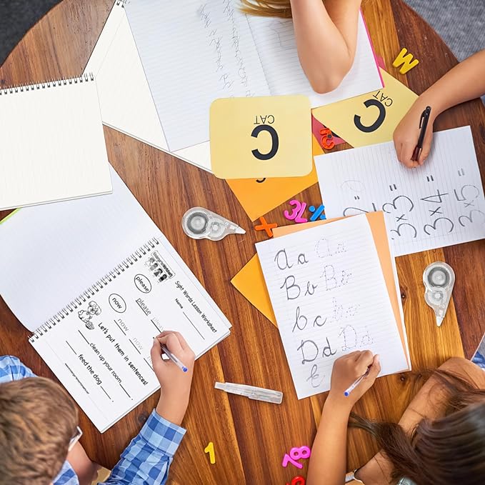 12 Pcs 39.4 Ft Correction Tape, Tear-Resistant Tape Bulk for School, Office, Note Taking, Journal (Tape Width 0.2 in, Clear)-DeskLoop Office