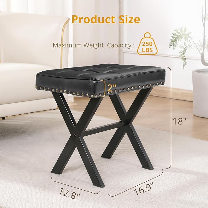 LUE BONA Vanity Stool - Image 2