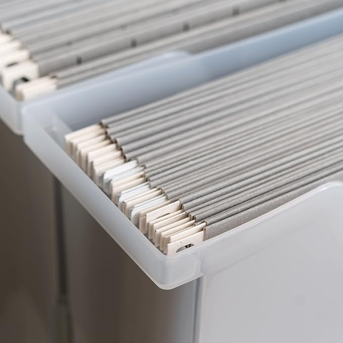 IRIS USA Small Portable Desktop File Box - Image 7
