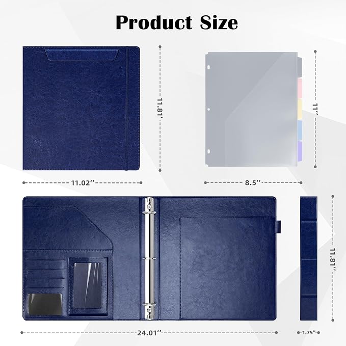 Ospelelf 3 Ring Clipboard Binder - Image 6