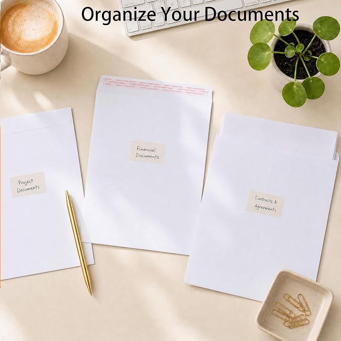 25 Pack 9x12 Catalog Envelopes, Self Seal Mailing Envelopes, Certificates & - Image 5
