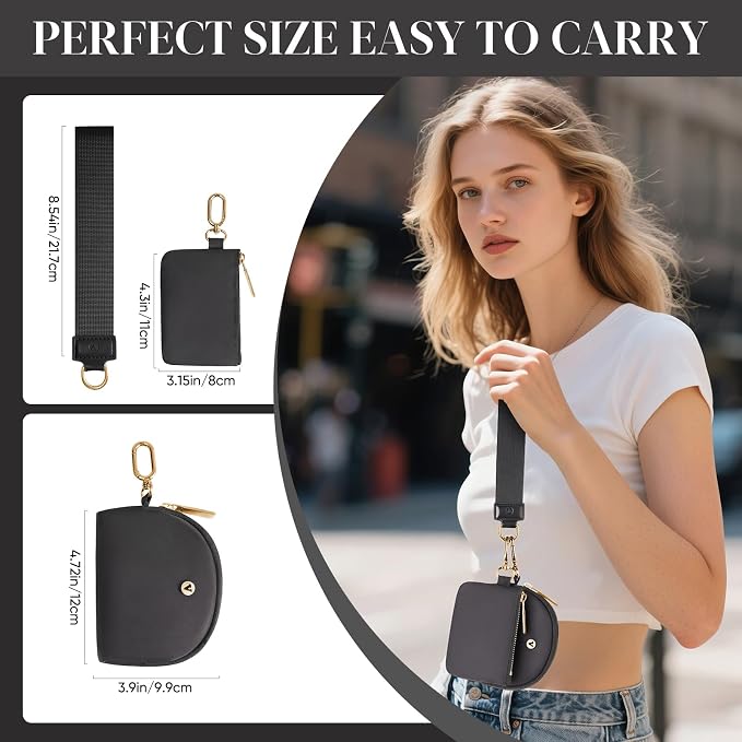 VUTUXA KeyChain Wallet Wristlet - Image 2