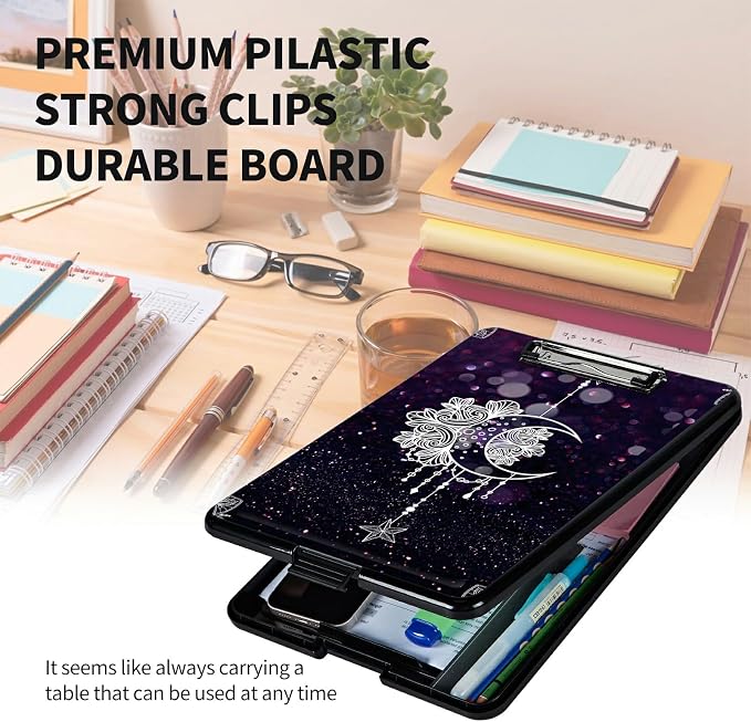 A4 Clipboards, Heavy Duty Waterproof Nursing Plastic Folder Clipboard - Image 6