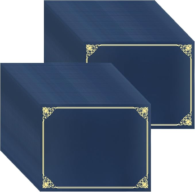 150 Pcs Certificate Holders Bulk, Document Covers - Image 9