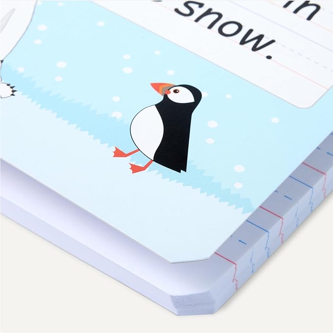 Amazon Basics Primary Composition Notebook, Extra Wide 1/2" Ruled Lines - Image 3