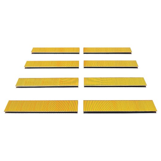 18 Gauge 1/4" Narrow Crown Staples 1" Leg Galvanized 5000 Pack by SimCos