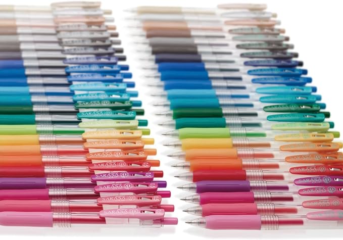 ZEBRA P-JJ15-BK10 Gel Ballpoint Pen, Sarasa Clip, 10 Pens - Image 3