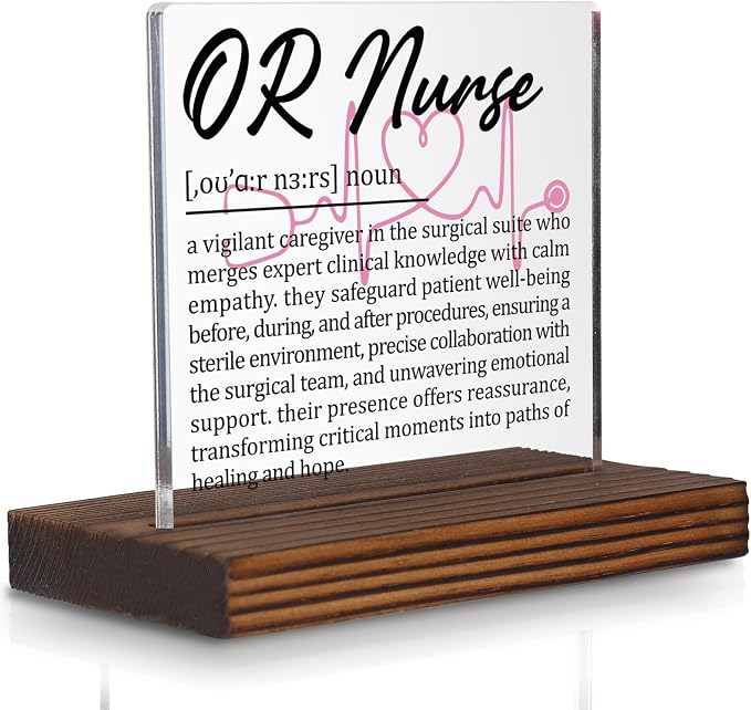 OR Nurse Gifts, Thank You Appreciation Gifts by Pariveca
