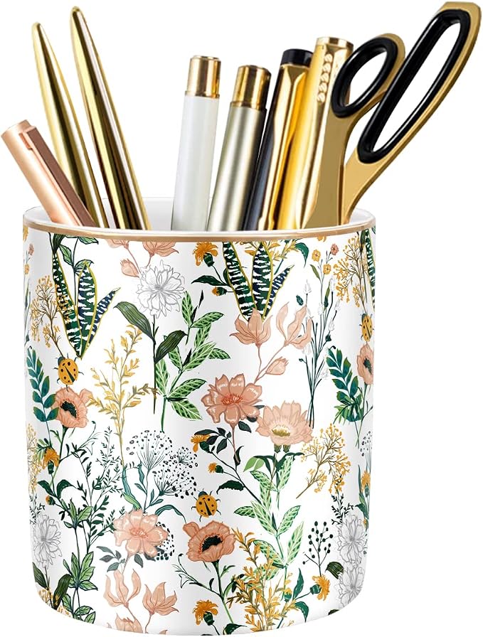 Large Capacity Colored Pen Holder by WAVEYU