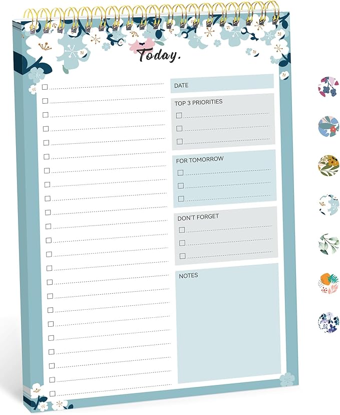 Taja To Do List Notepad by Taja