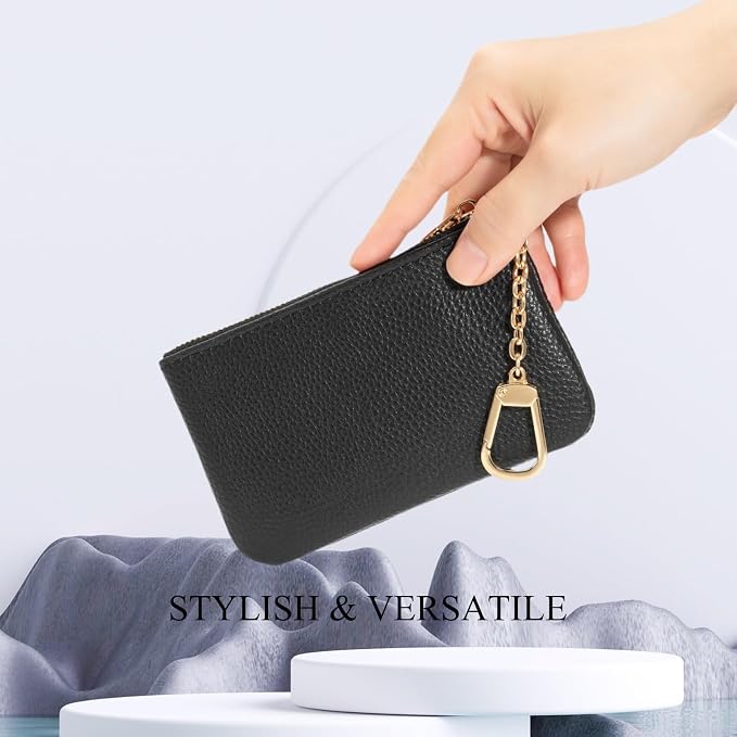 Full Grain Leather Coin Purse - Image 2