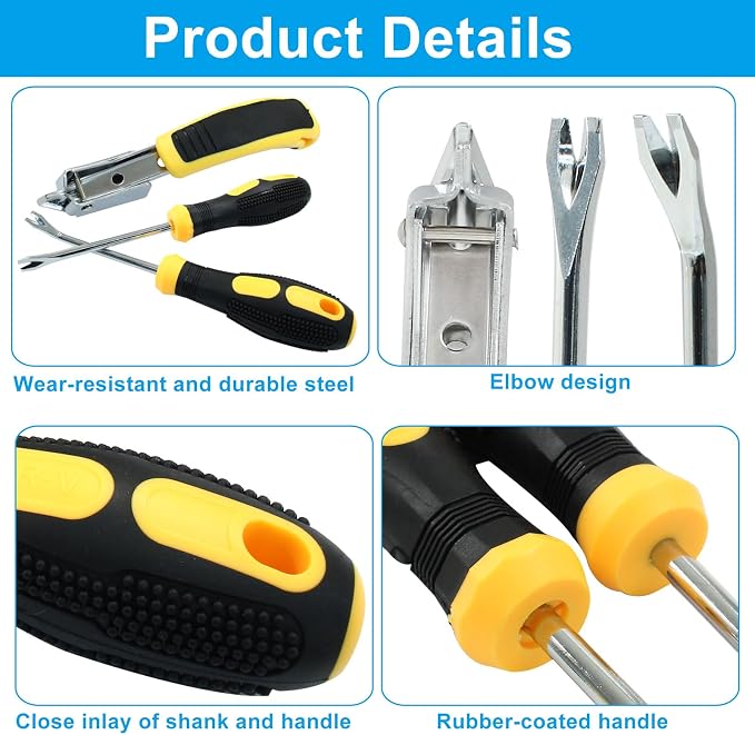 Staple Remover Set, 3 Pac Staple Remove - Image 2