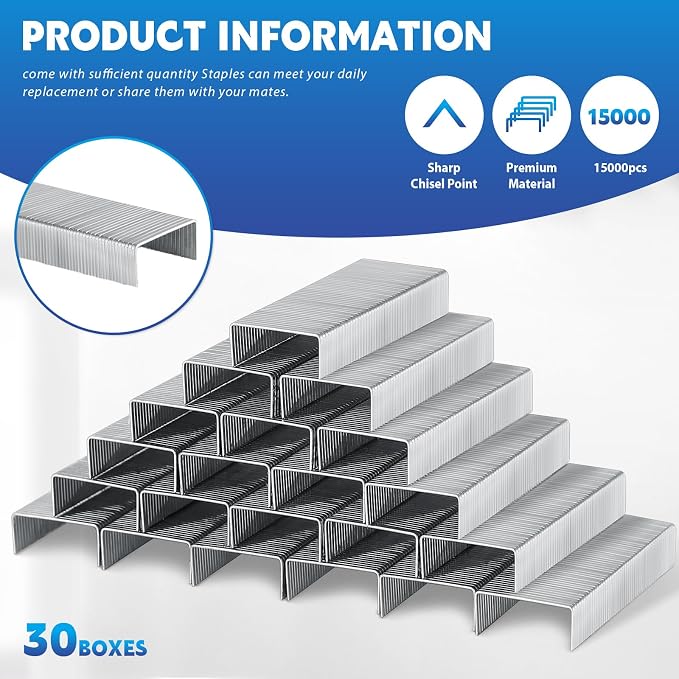 Sherr 30 Pack Mini Staplers Bulk - Image 3