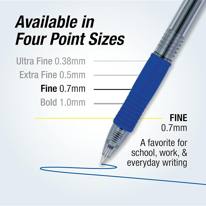 Pilot G2 Premium Gel Roller Pens, Fine Point 0.7 mm, Journaling, and Office - Image 5