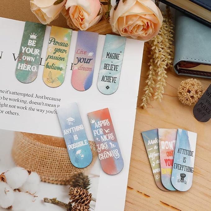 Magnetic 30PCS Cute Magnet Bookmark Clips - Image 5