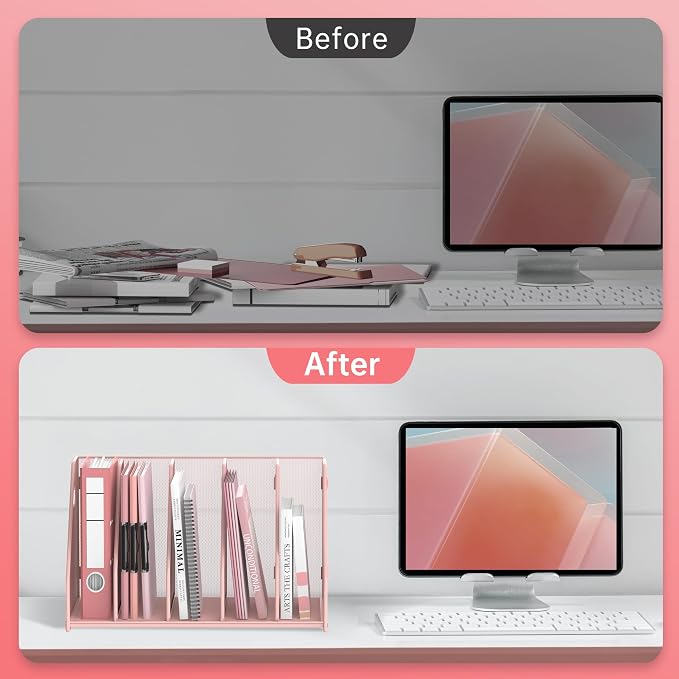 SUPEASY Binder Organizer, Magazine File Holder - Image 4