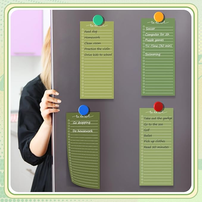 Censen 10 Pack 500 Sheets to Do List Notes Daily Checklist Notepad - Image 7