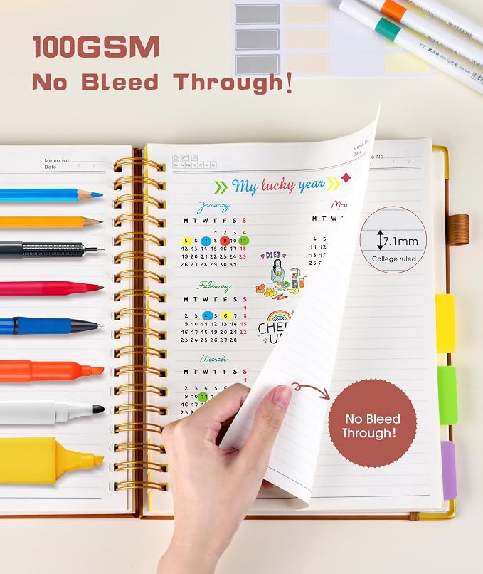 Hardcover Spiral Notebook journal - Image 6