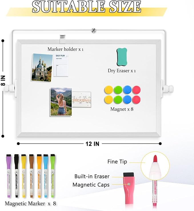 Double-Sided Magnetic White Board - Image 3