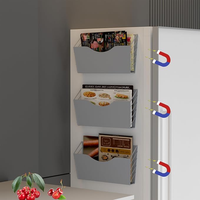 3-Pocket Magnetic File Holder - Image 4