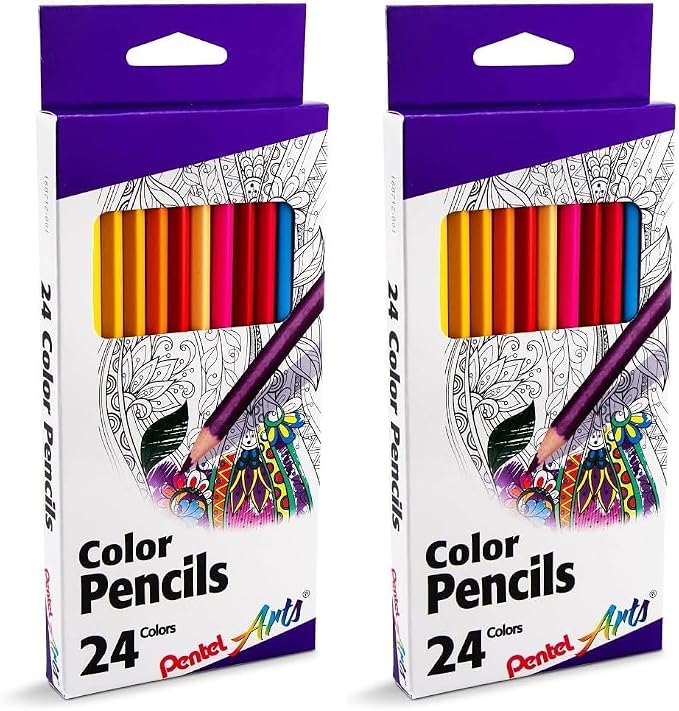 Pentel Arts Colored Pencils by PentelofAmerica
