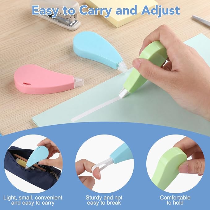BESARME 12 Pack Correction Tape - Image 3