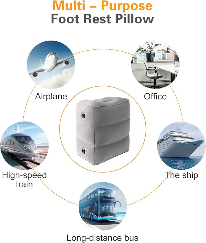 Sunany Inflatable Foot Rest Pillow - Image 8