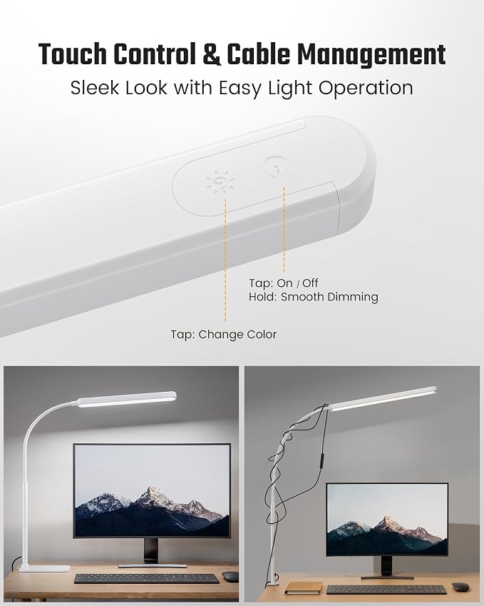 SUPERDANNY Eye-Caring LED Desk Lamp - Image 3