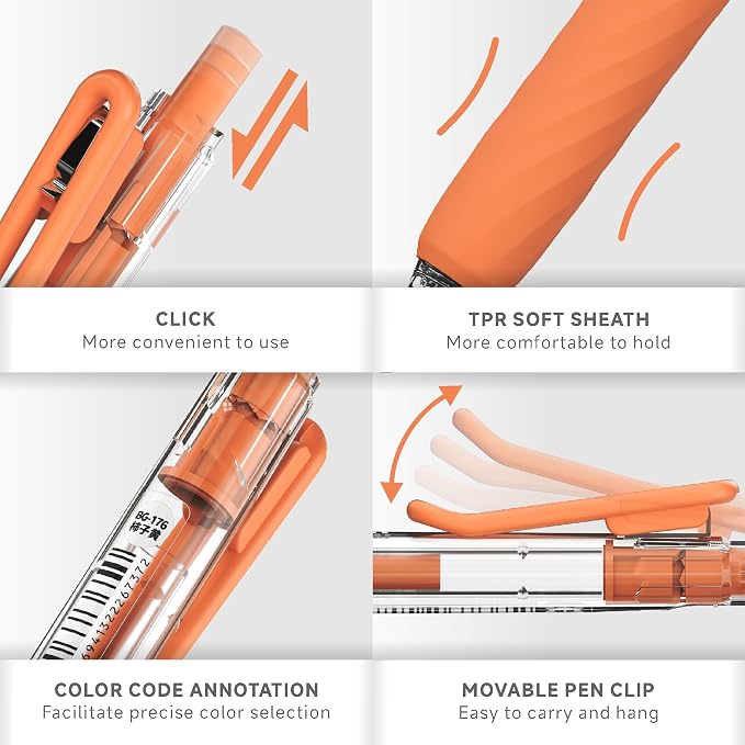 languo Retractable Acrylic Gel Pens - Image 4