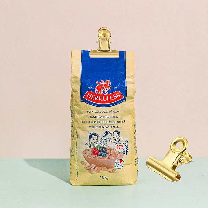 Bulldog Gold Clips with Hole - Image 2