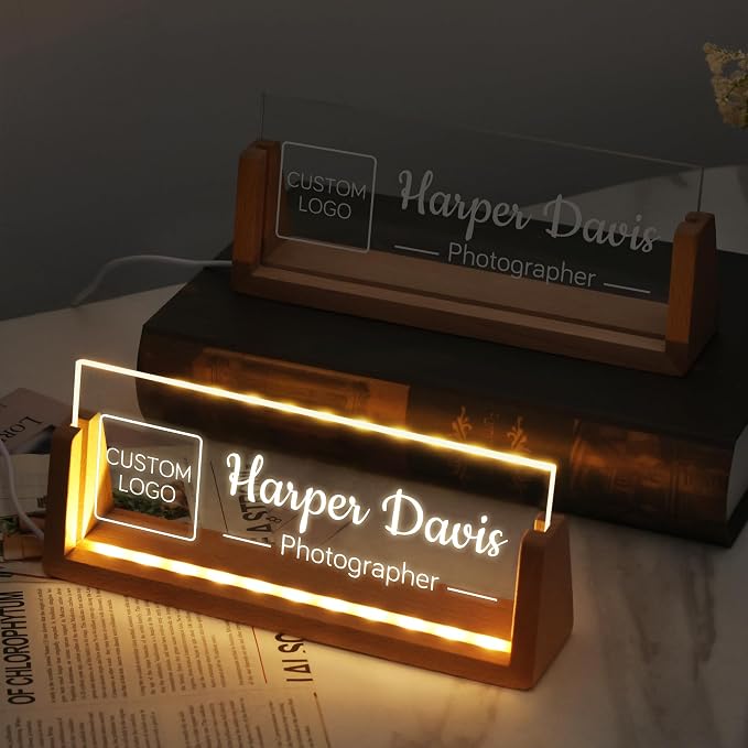 Personalized Desk Name Plate for Office - Image 2