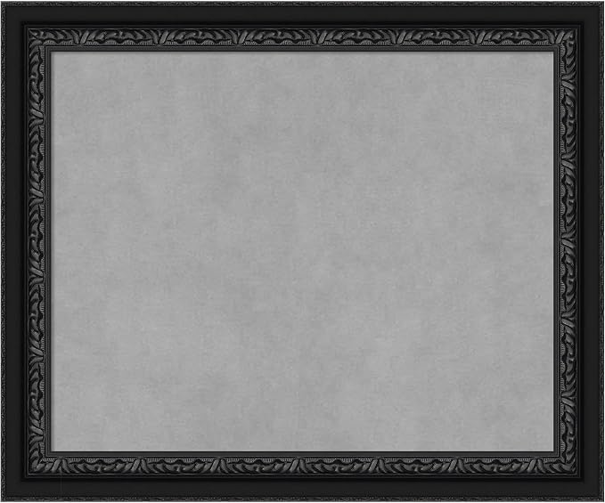 Amanti Art Black Framed Magnetic Board 20x24 Small Vision Board by AmantiArt