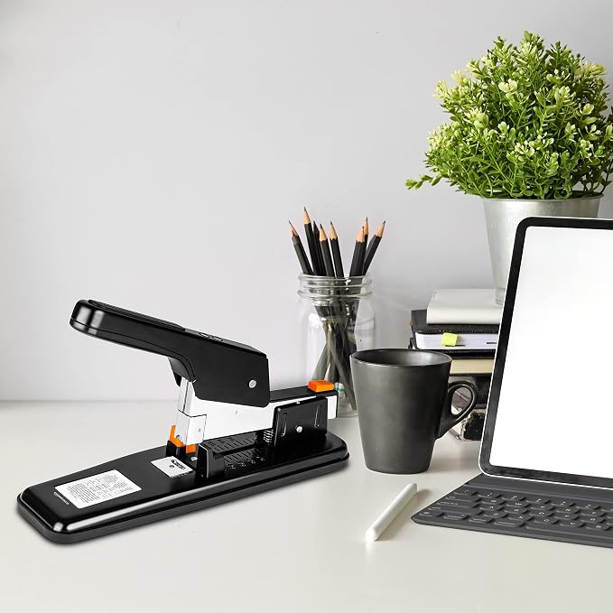 Amazon Basics Heavy-Duty Stapler, 90 Sheets High Capacity, Large Office Stapler - Image 7