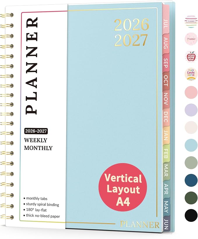 Teacher Planner 2026-2027, Forvencer Academic Planner 2026-2027, Jul 2026 by Forvencer