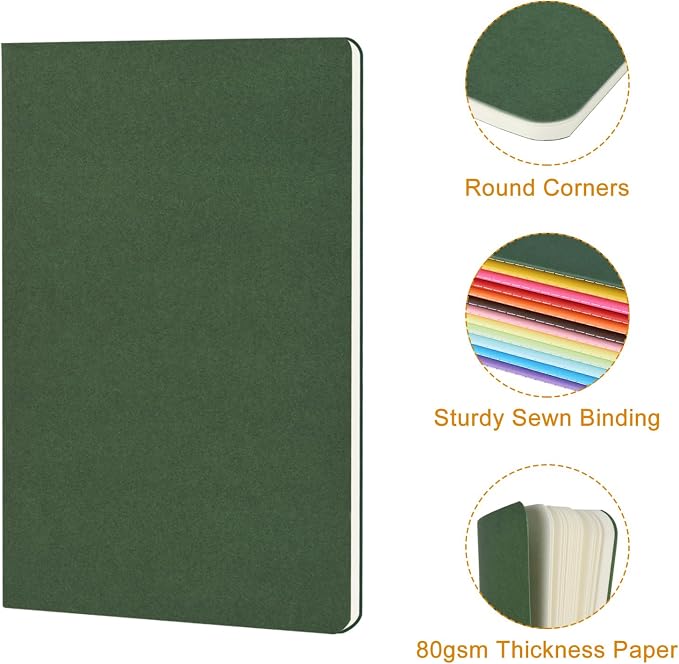 ZCZN 120 Pack Mini Pocket Notebooks Bulk, 3.5 X 5.5 Inches Mini Journals - Image 3
