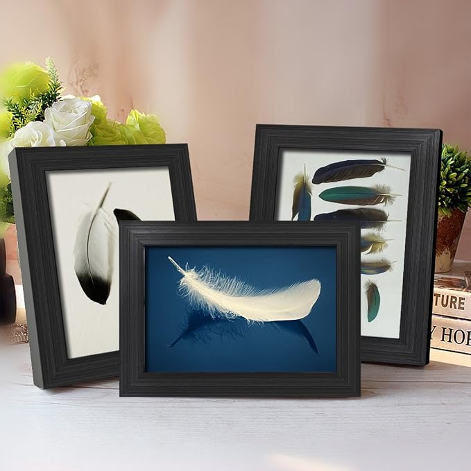 Giftgarden 4x6 Picture Frame Black 4 x 6 Photo Frames Bulk - Image 2